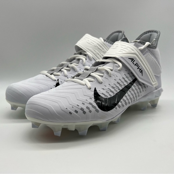 Nike Shoes Nike Alpha Menace Pro 2 Mid Wide White Football Cleats